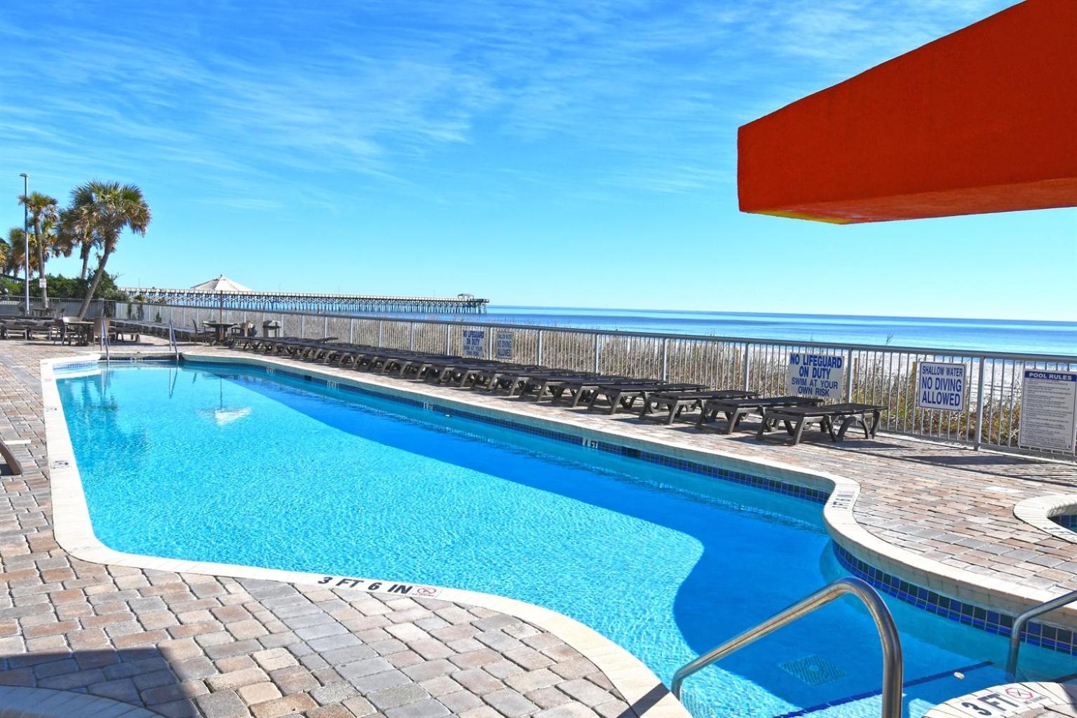 7th Floor! Modern Building, Direct Oceanfront View Holiday home *