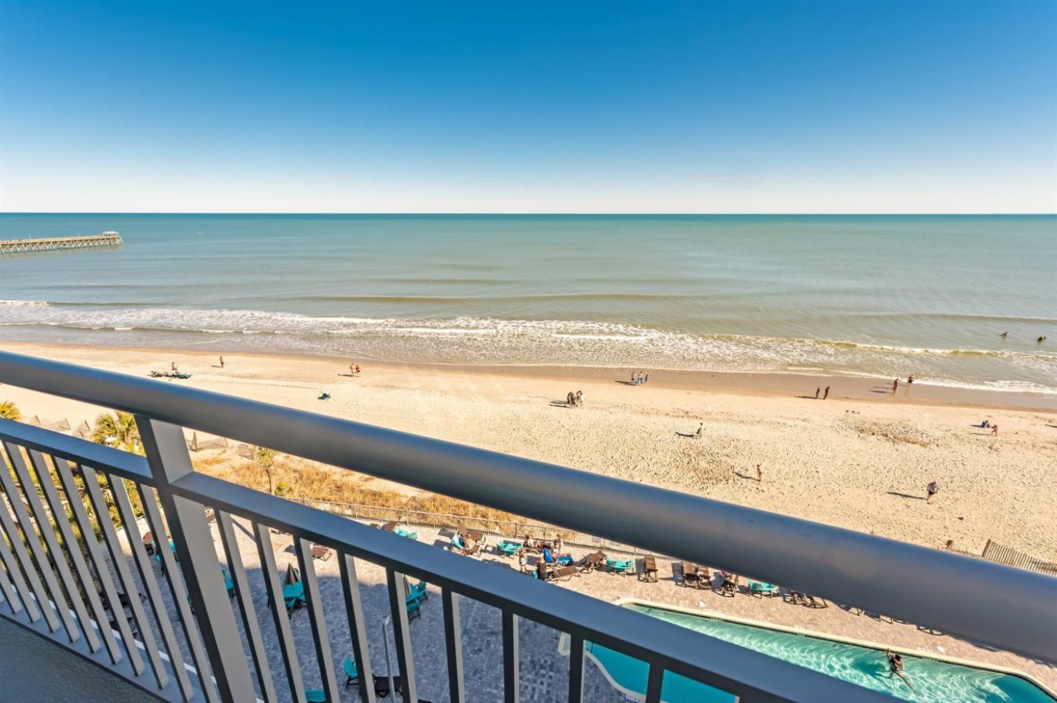 Holiday home 7th Floor! Modern Building, Direct Oceanfront View Myrtle Beach