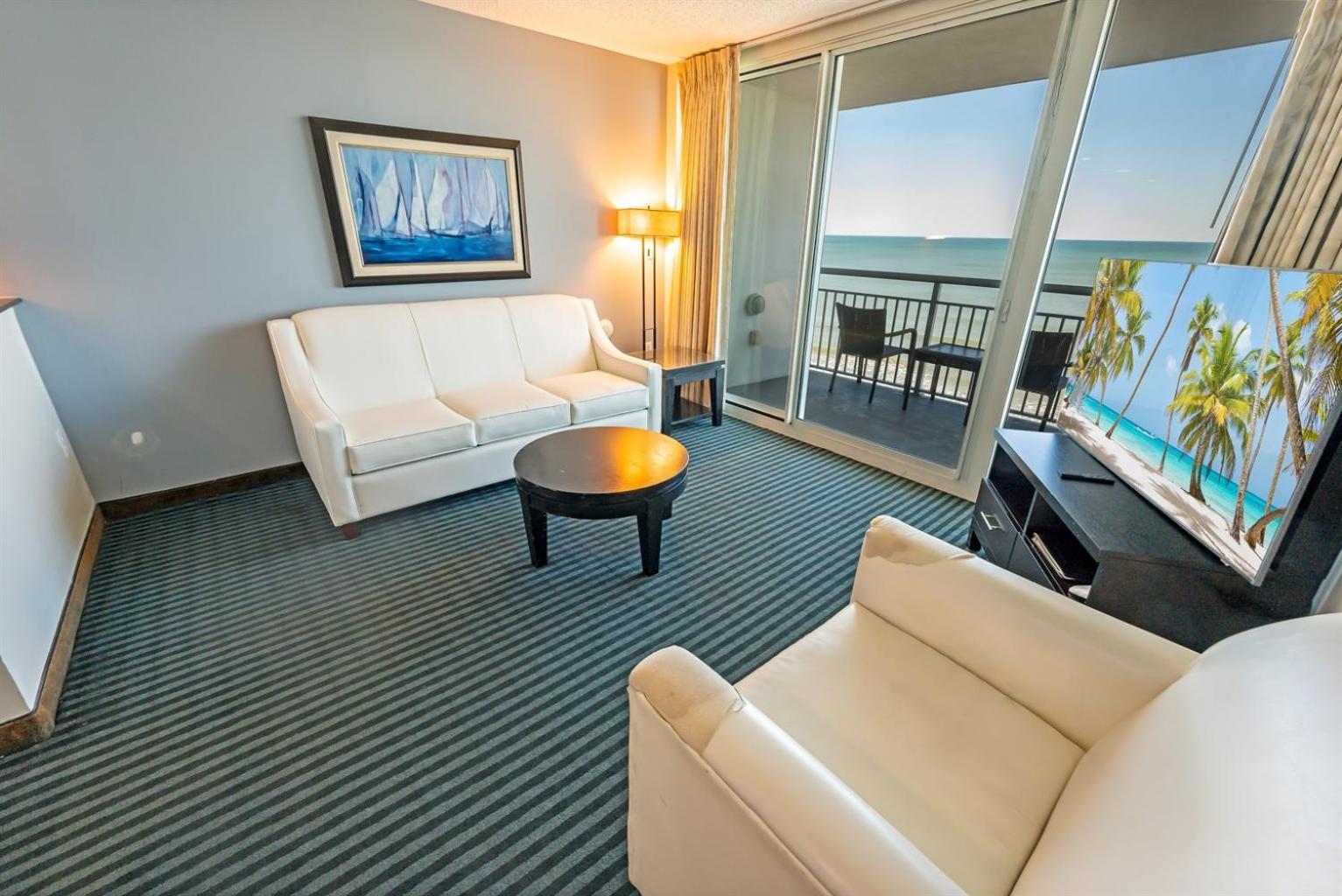 7th Floor! Modern Building, Direct Oceanfront View